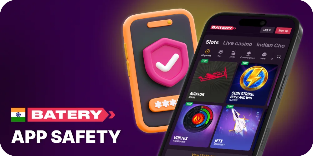 Batery App safety